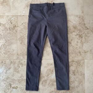 H&M back zip skinny fit ankle pants